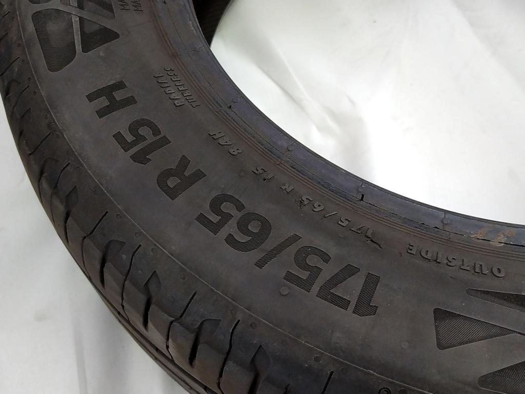 175/65 R15 84H CONTINENTAL ECOCONTACT 6 5.18MM 6.16MM 5.75MM 5.46MM A4717 TYRE
