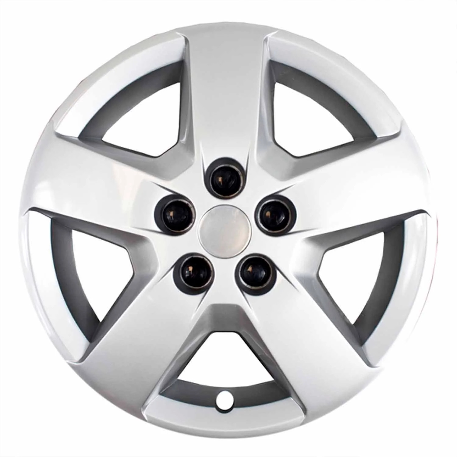 2007 Chevrolet HHR 16″ 5-Spoke Silver Lug Covers Set of 4
