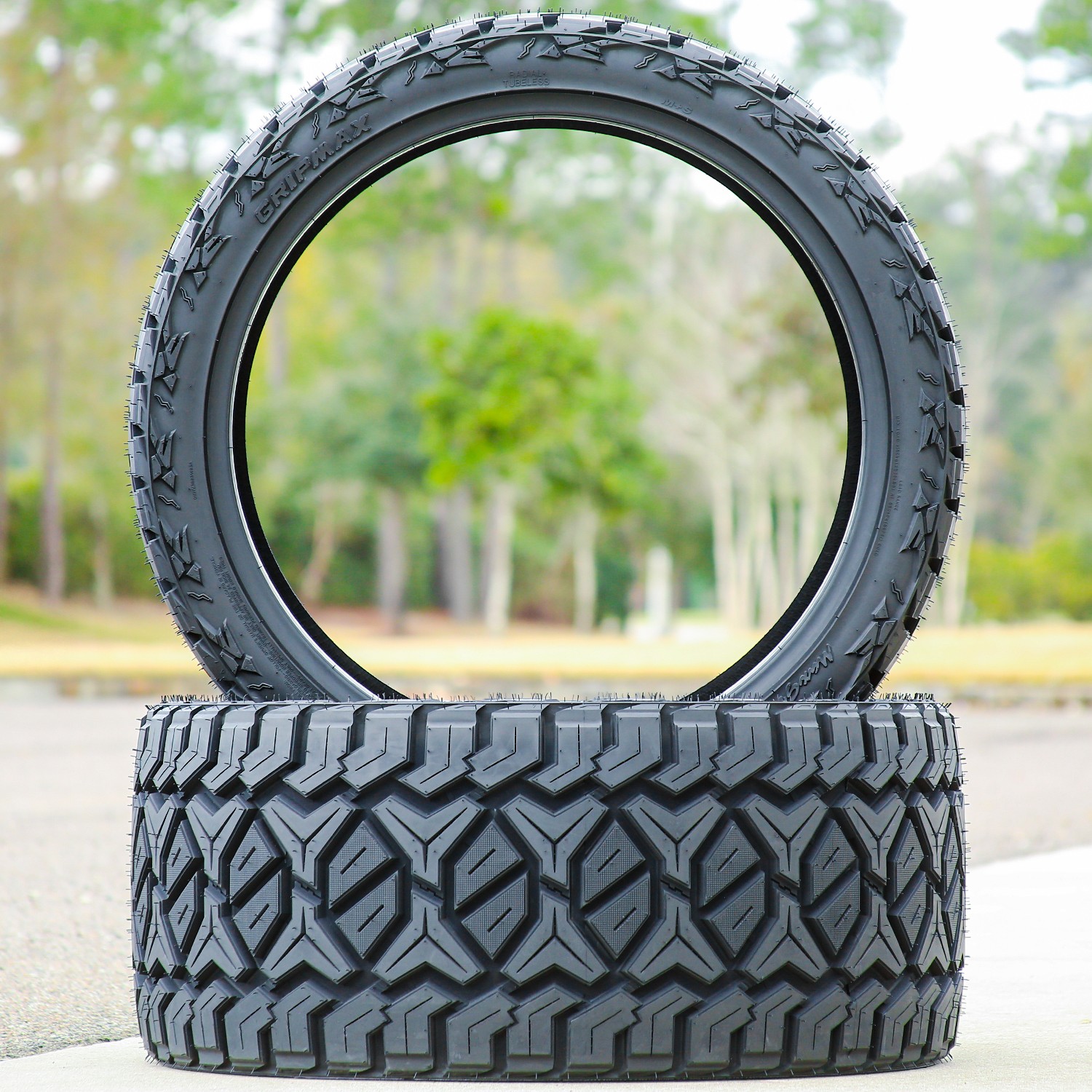 2 Tires Gripmax MaxGrip R/T+ LT 33X13.50R22 RT R/T Rugged Terrain
