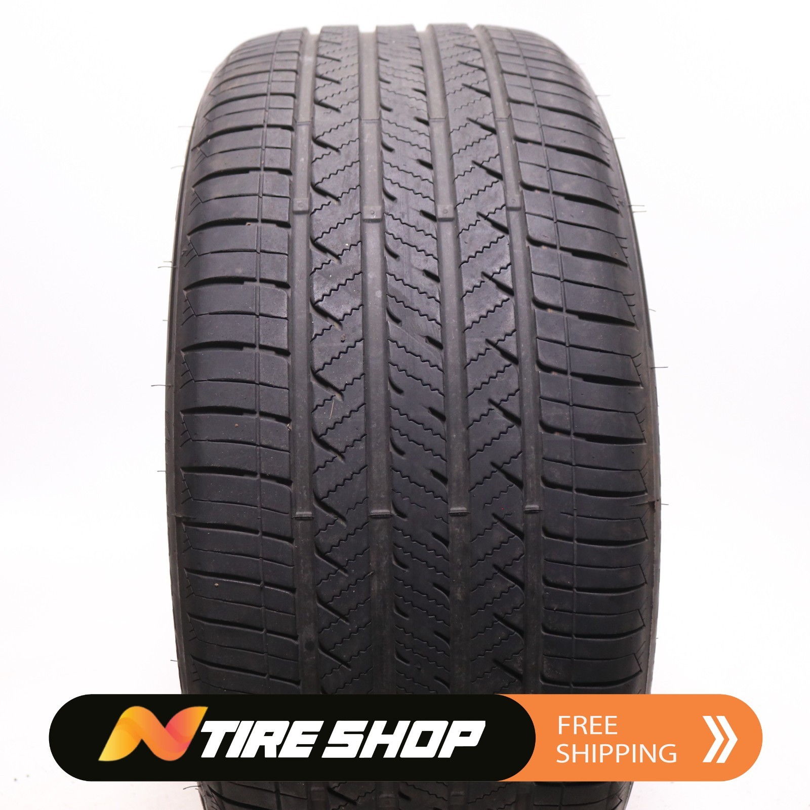Set of 2 Used 265/40R21 Bridgestone Turanza LS100 MOE-S RFT B-Silent – 7-8/32