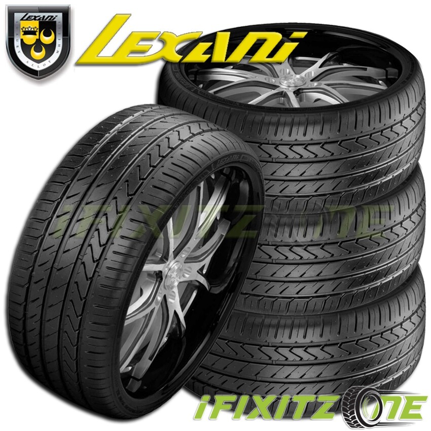4 Lexani LX-Twenty 255/45R20 105W Tires, UHP Performance, All Season, 30K MILE