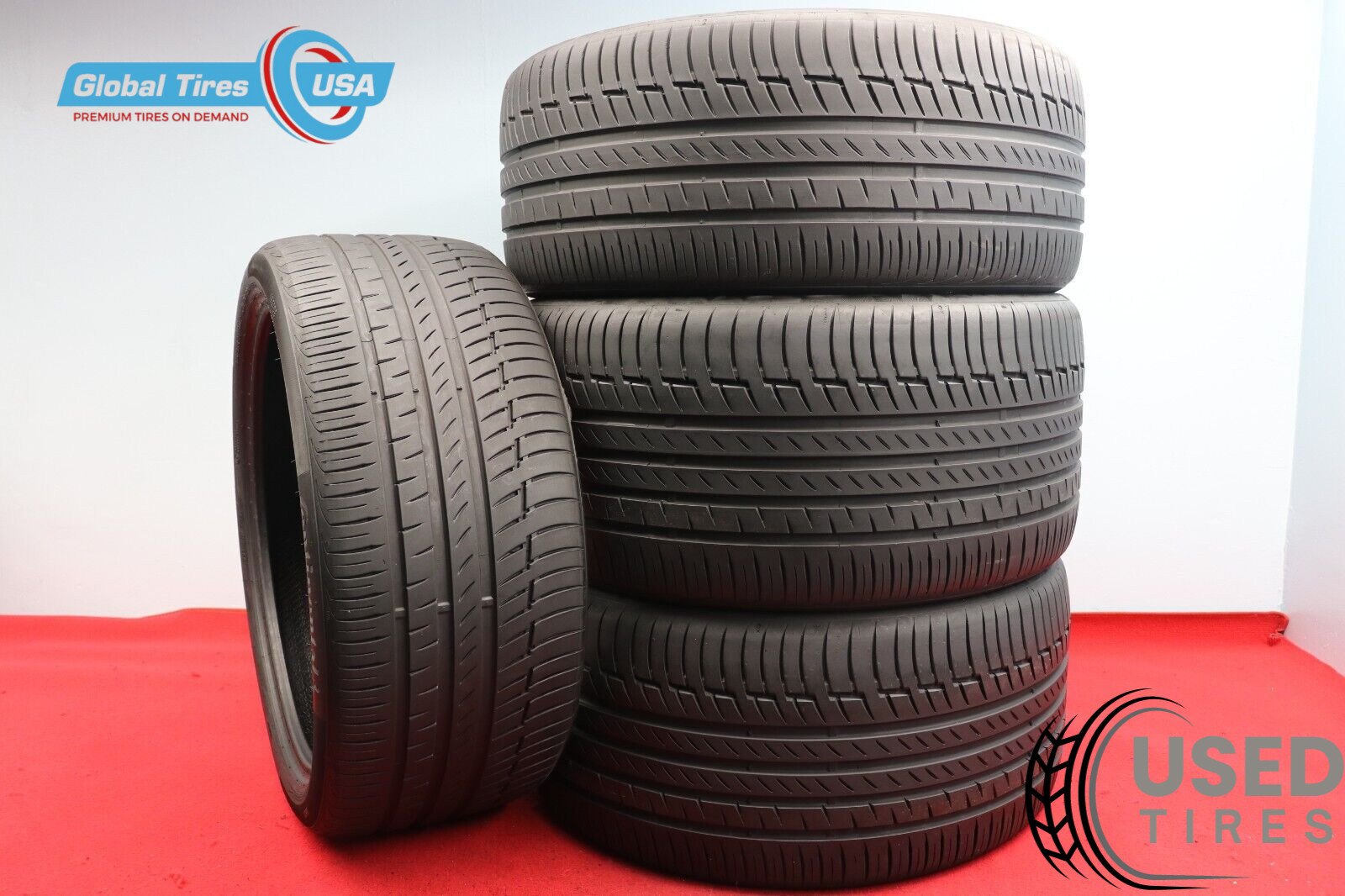 4 Used Continental PremiumContact 6 ★ (2X) 315/30R22 107Y & (2X) 275/35R22 104Y