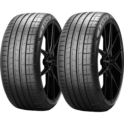 (QTY 2) 315/30R22 Pirelli P-Zero PZ4 Luxury 107Y XL Black Wall Tires