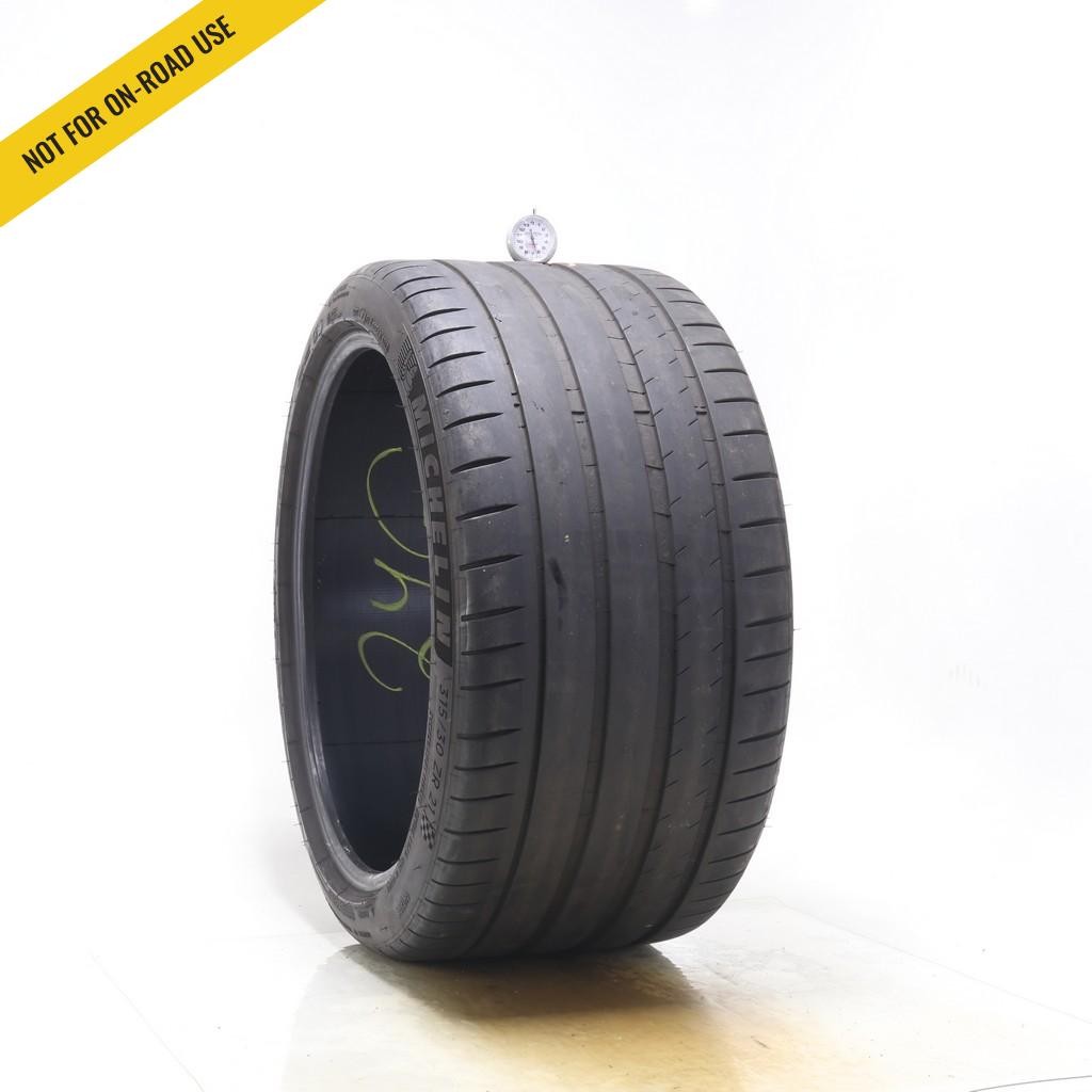 Used 315/30ZR21 Michelin Pilot Sport 4 S ND0 105Y – 6.5/32