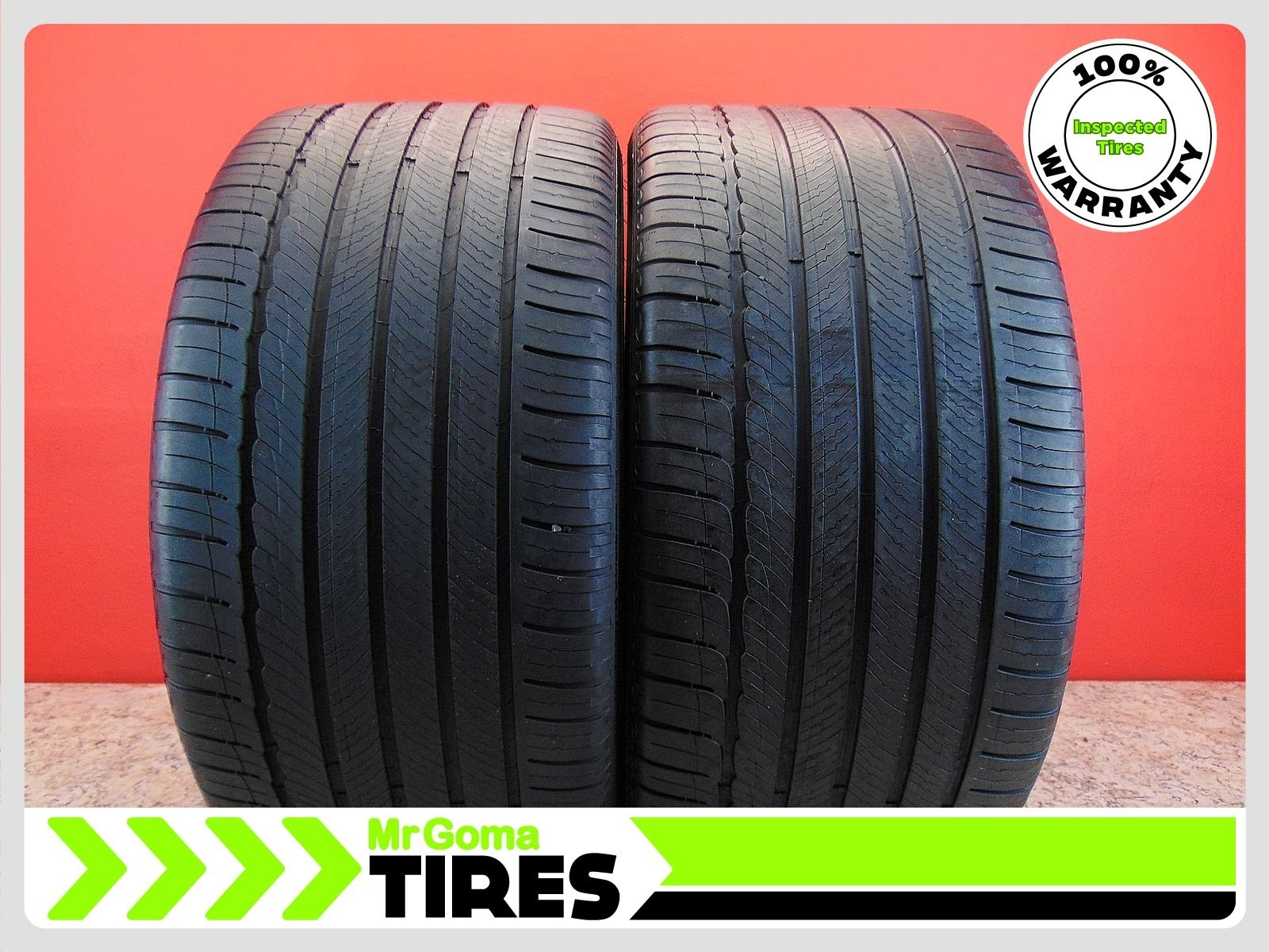2 USED TIRES MICHELIN PRIMACY TOUR A/S MO 315/40R21 7/32 TREAD 111H 3154021
