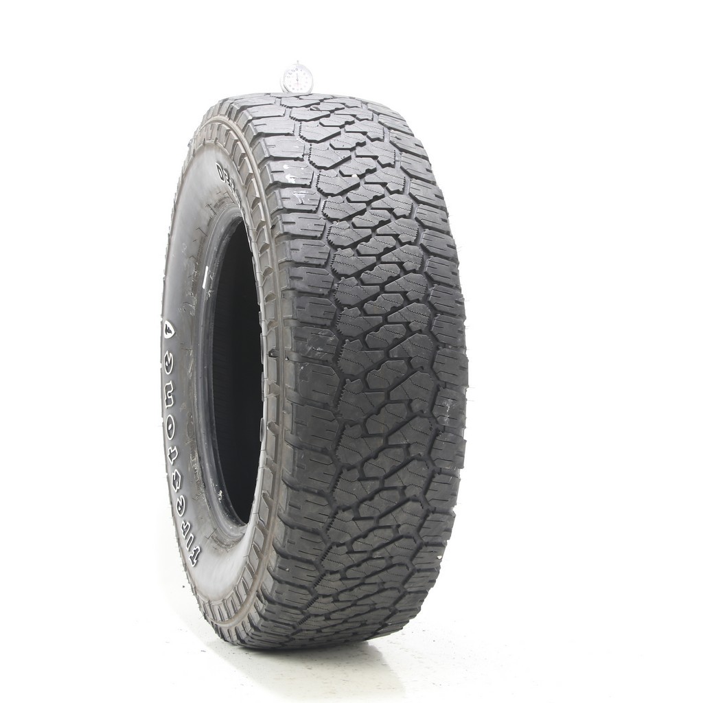 Set of (4) Used LT 275/70R18 Firestone Destination X/T 125/122S – 6.5-8/32