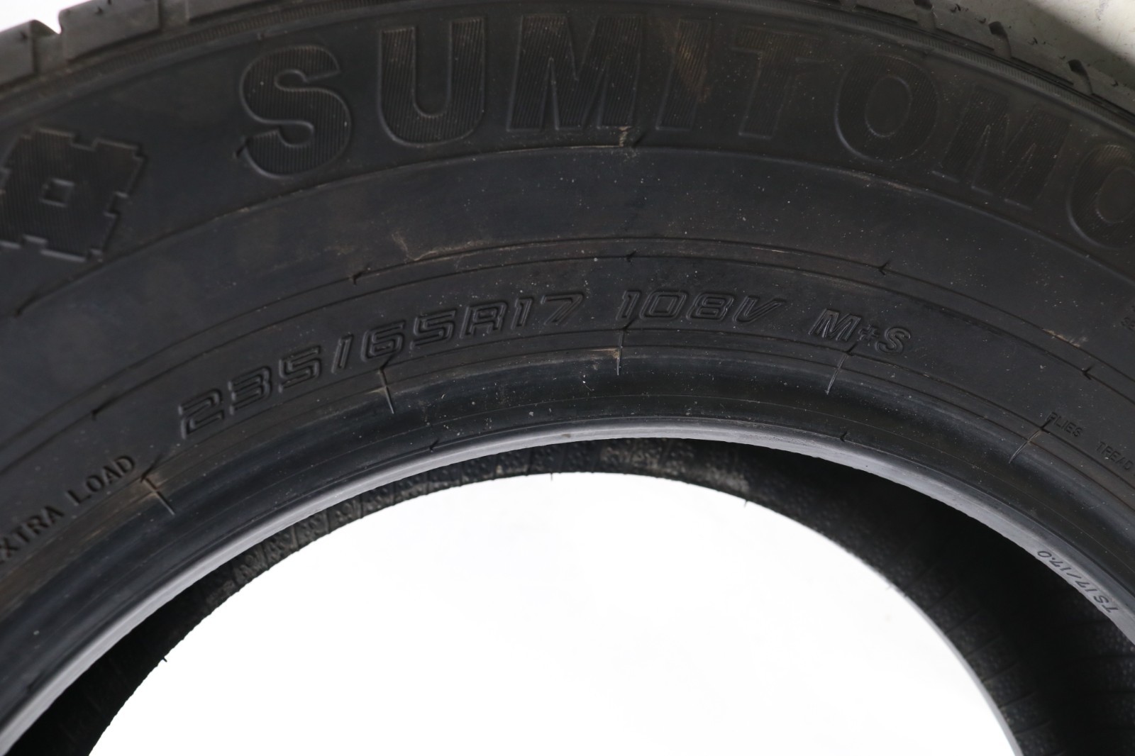 Set of 2 Used 235/65R17 Sumitomo HTR AS P03 – 108V – 8.5-9/32 No Repairs