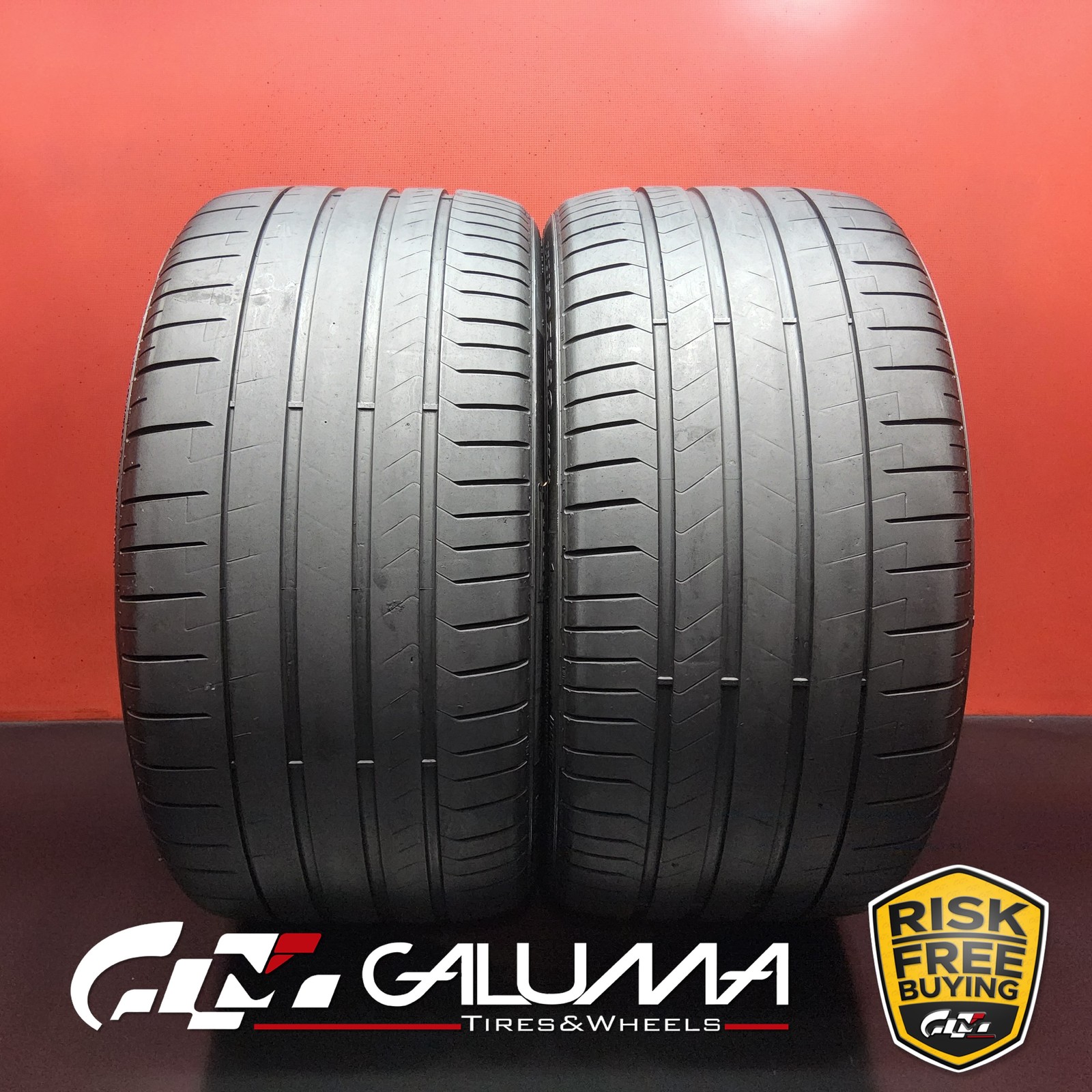 Set of 2 Tires Pirelli P-Zero (PZ4) ★ XL 285/30ZR20 285/30/20 2853020 99Y #95491