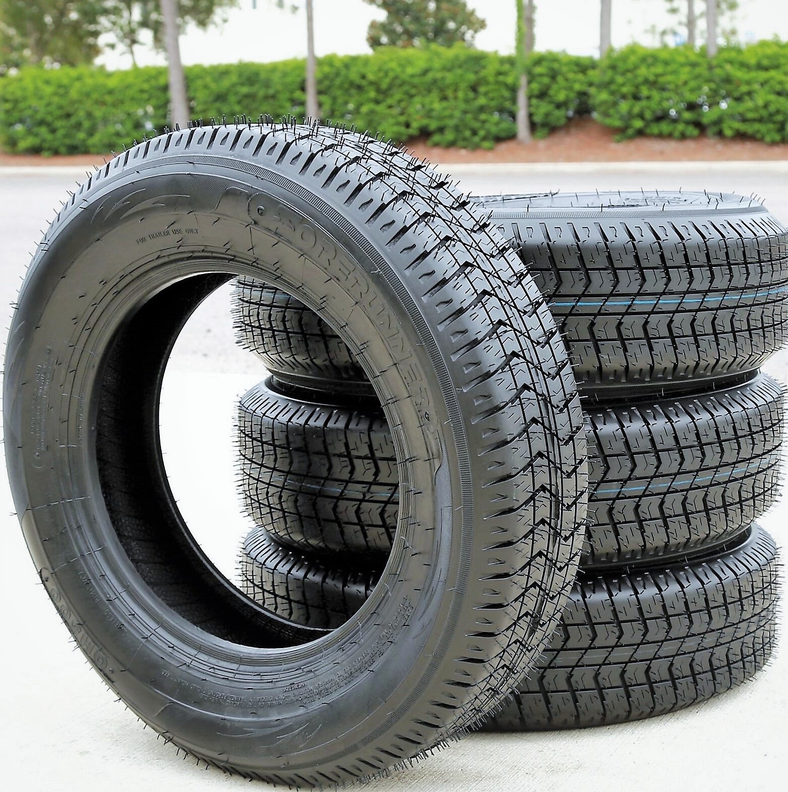 4 Tires Forerunner QH500 ST 175/80D13 Load C 6 Ply Trailer