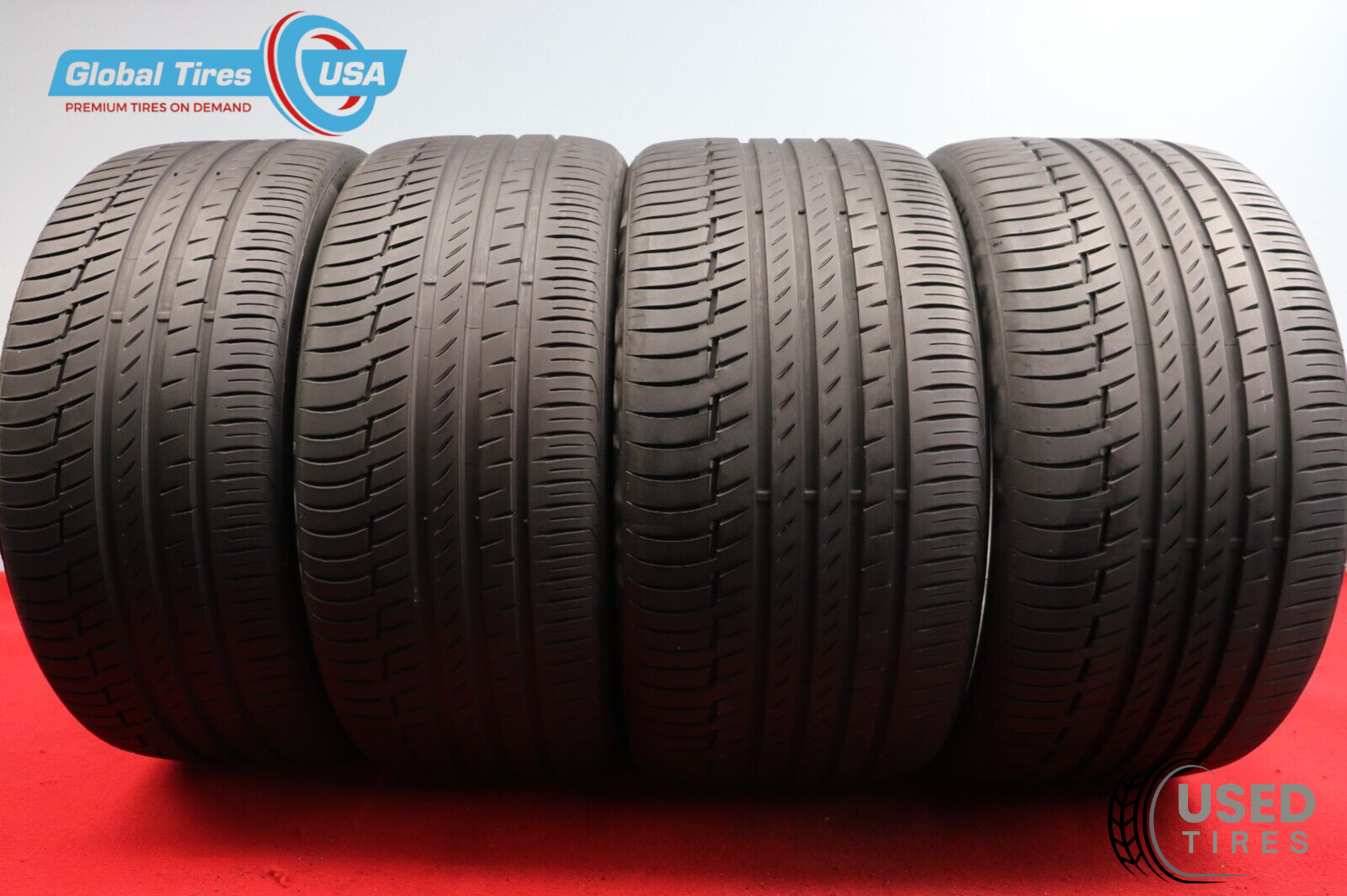 4 Used Continental PremiumContact 6 ★ (2X) 315/30R22 107Y & (2X) 275/35R22 104Y