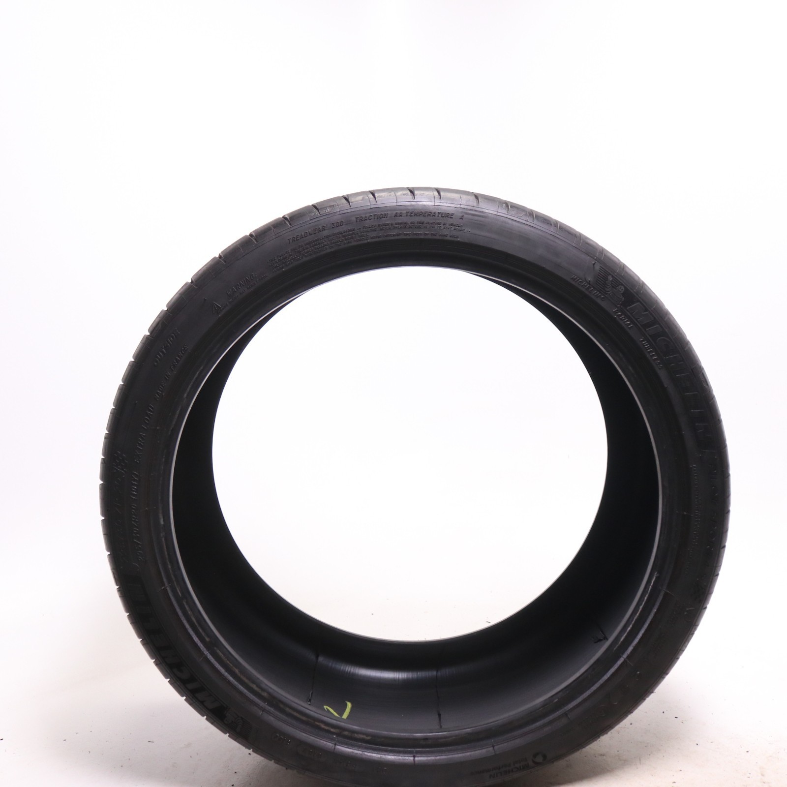 Set of 2 Used 295/30ZR20 Michelin Pilot Sport 4 S NO – 101Y – 7.5/32