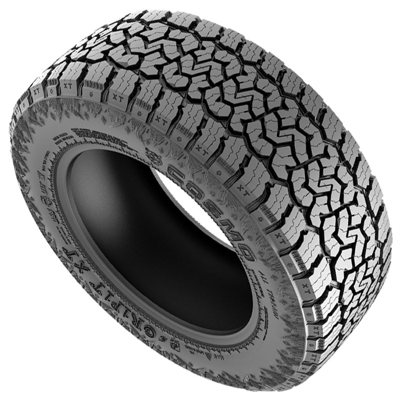 2 Cosmo Gripit XT 285/45R22 114H Tires, Xtreme All Terrain, 50K Mileage, TrucK