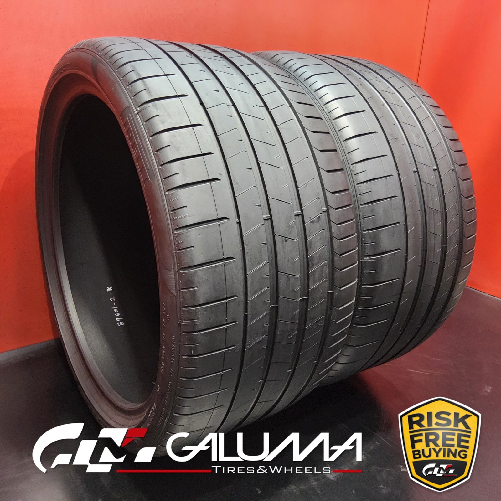 Set of 2 Tires Pirelli P Zero PZ4 XL 315/30ZR21 315/30/21 3153021 Porsche #89601