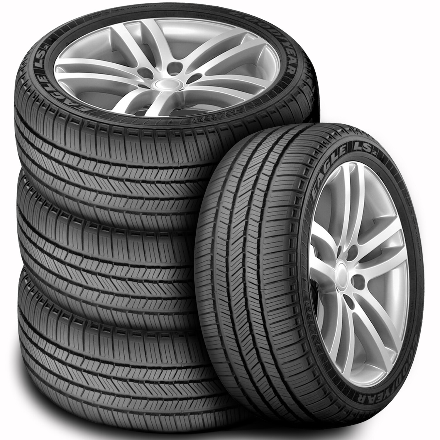4 Tires Goodyear Eagle LS2 225/50R18 95H (OE) AS All Season A/S