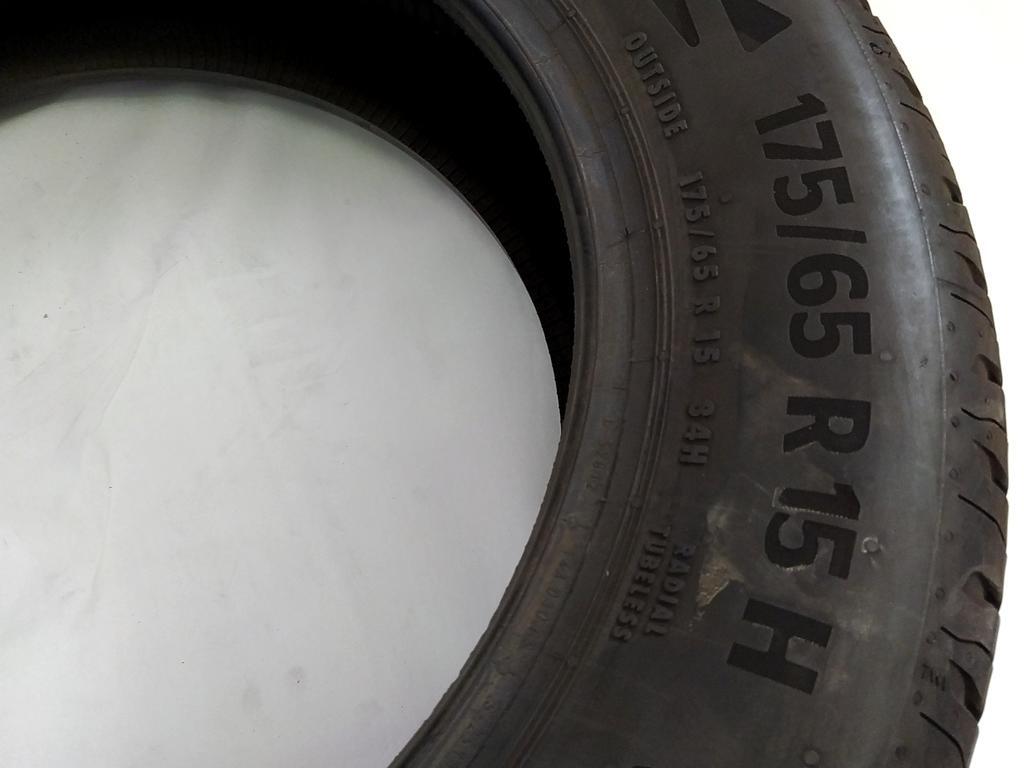 175/65 R15 84H CONTINENTAL ECOCONTACT 6 6.99MM 5.90MM 6.65MM 6.33MM A2619 TYRE