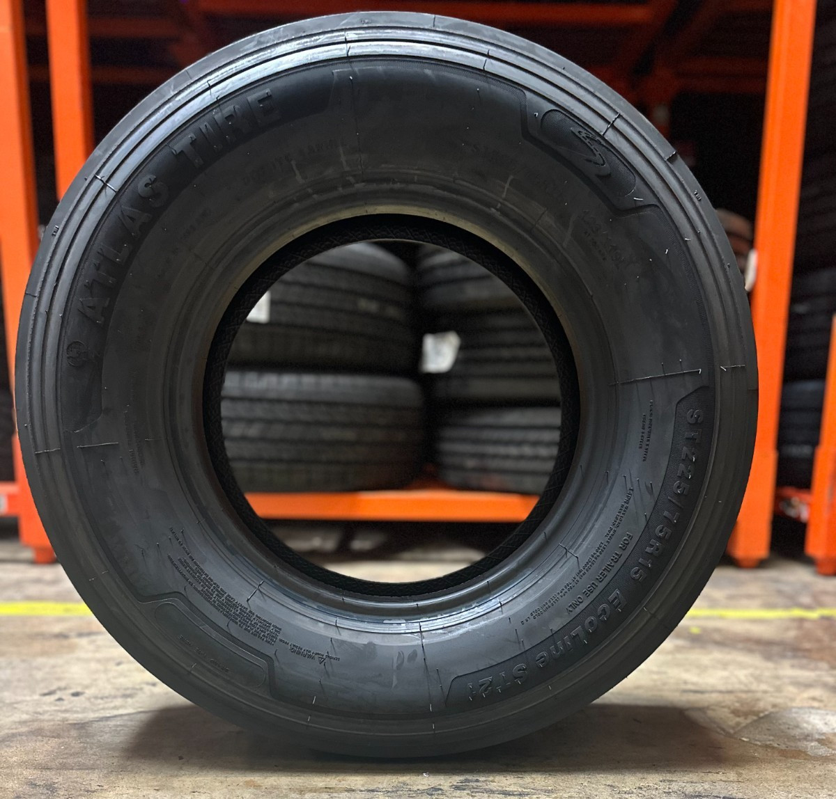 1 NEW 235/80R16 Atlas EcoLine ST21 All Steel Trailer Tire 14 Ply 235 80 16 LRG