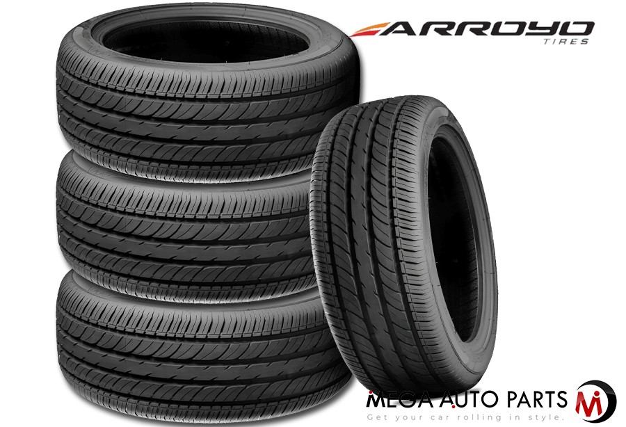 4 New Arroyo Grand Sport 2 205/45R16 83W All Season Tires 55000 MILE Warranty
