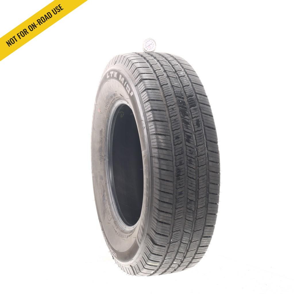 Set of (2) Used LT 245/75R17 Michelin LTX M/S2 121/118R – 9/32