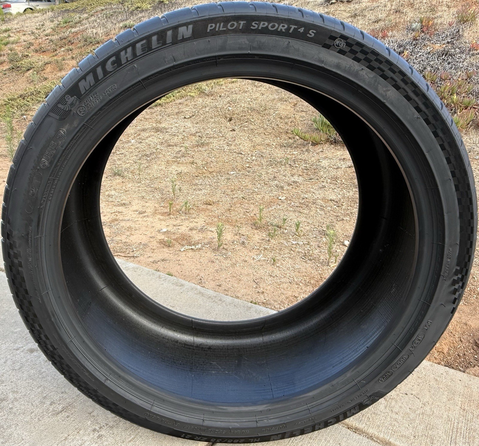 TWO BRAND NEW HL285/35ZR21 (108Y) Michelin Pilot Sport 4S MO1 Tires 285/35ZR21