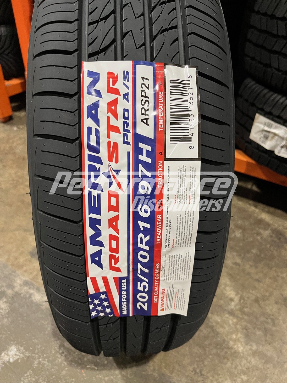 4 New American Roadstar Pro A/S Tires 205/70R16 97H SL BSW 205 70 16 2057016