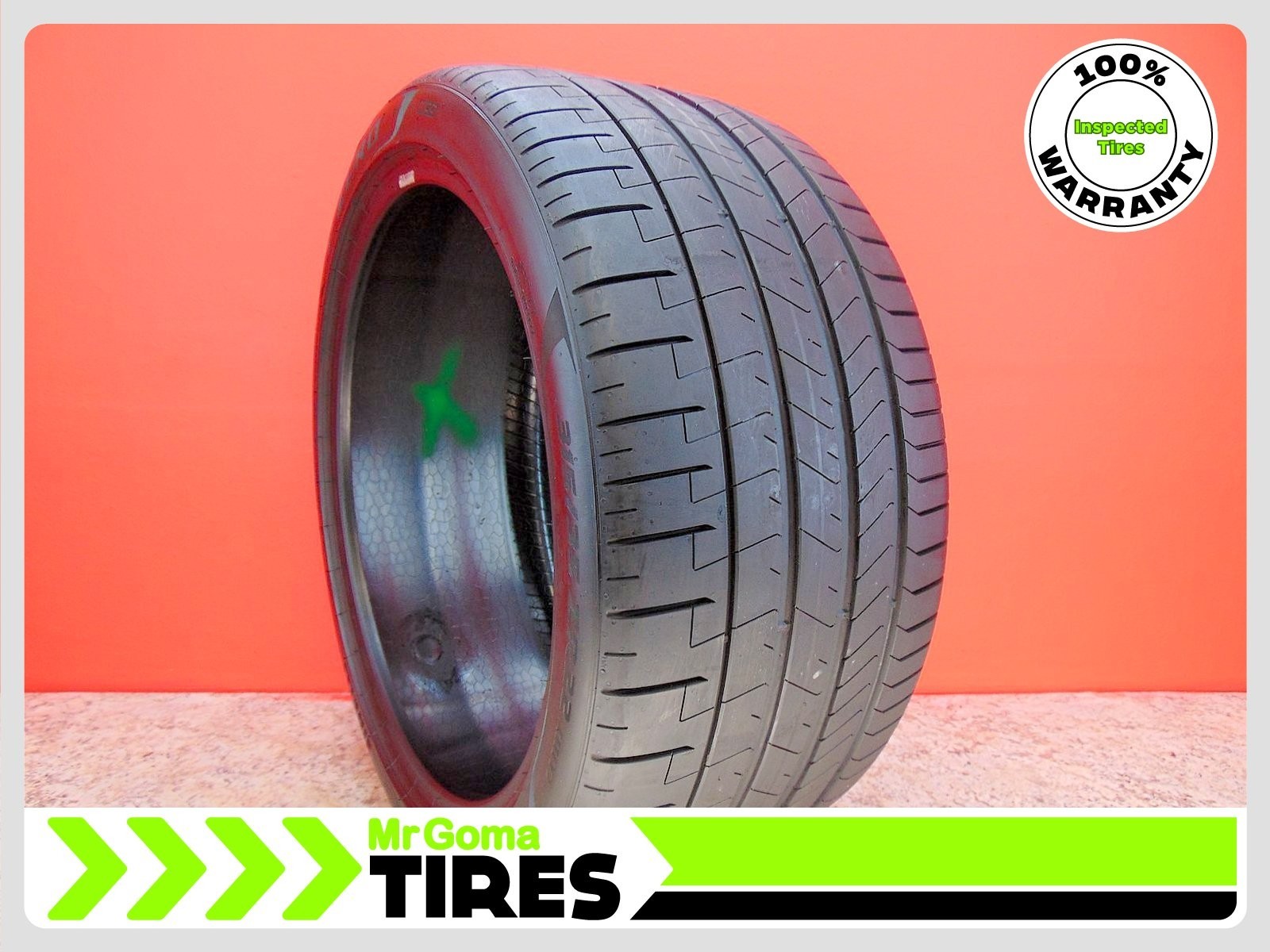1 PIRELLI P ZERO TM PZ4 NCO XL 315/35ZR22 USED TIRE 8.0/32 TREAD 111Y 3153522