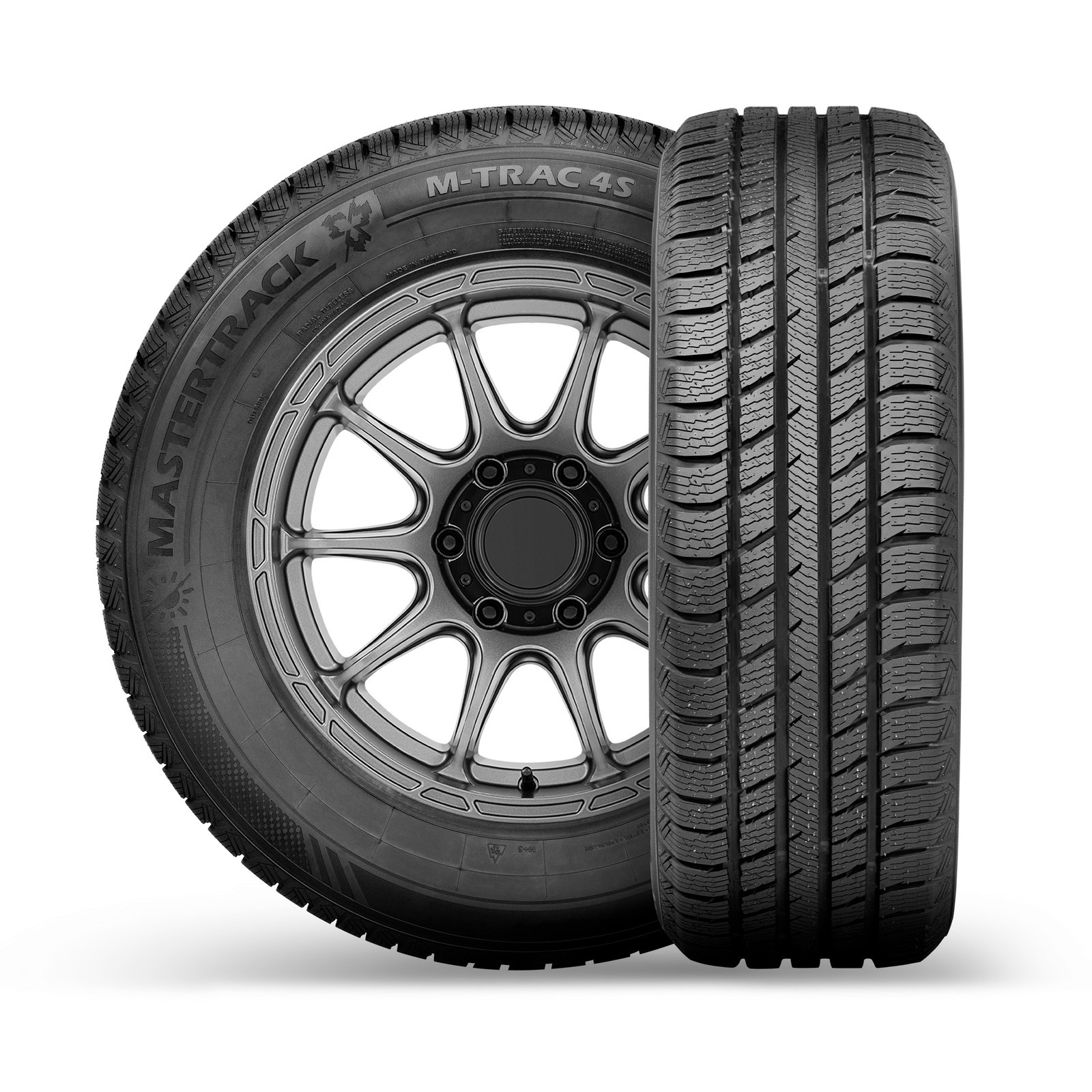 2 PACK Mastertrack M-TRAC 4S 245/60R18 105V All Weather Crossover CUV/SUV Tires