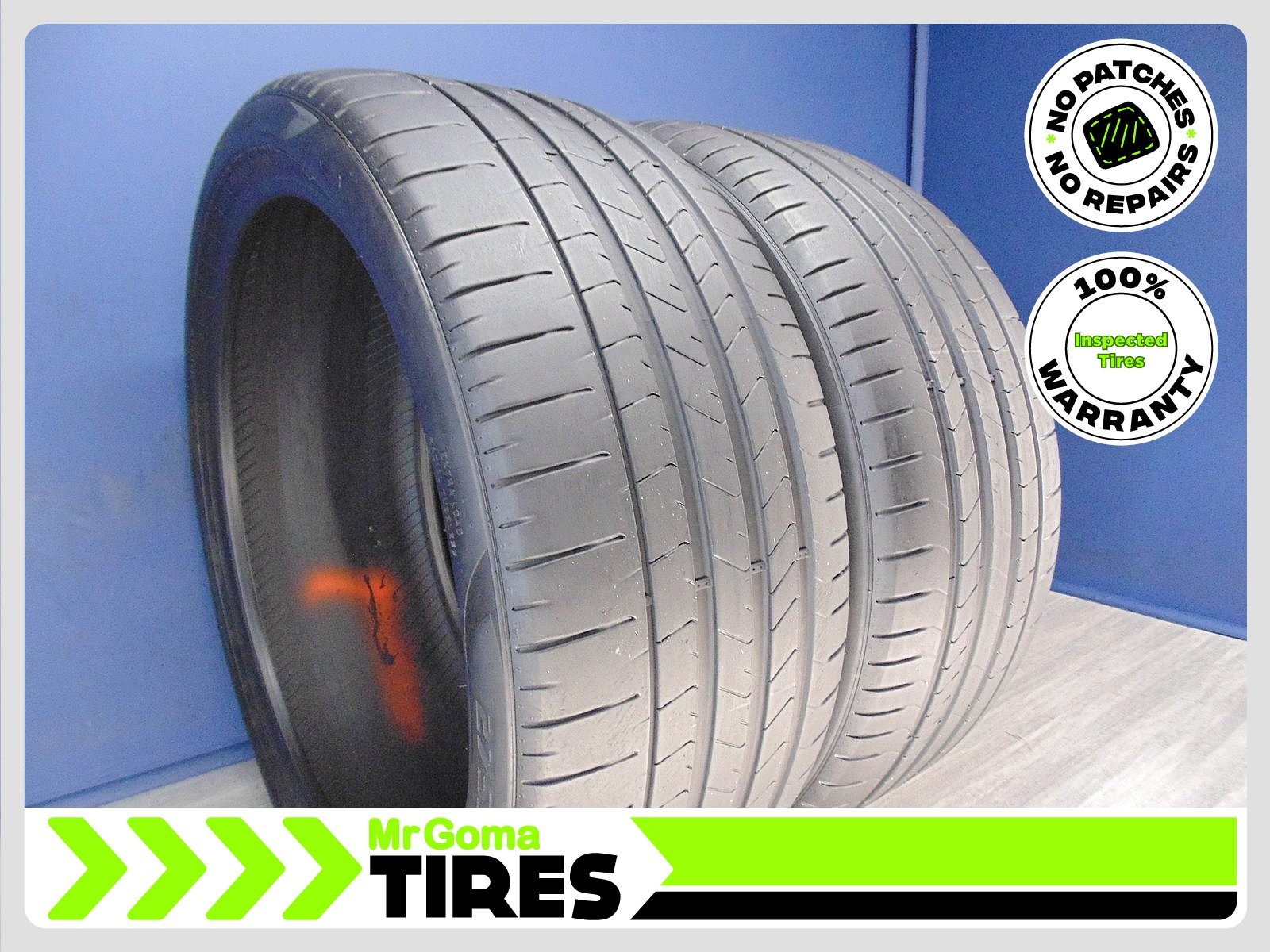 2 PIRELLI P ZERO PZ4 II 275/35R22 USED TIRES 6.6/32 TREAD NO PATCH PZERO 2753522