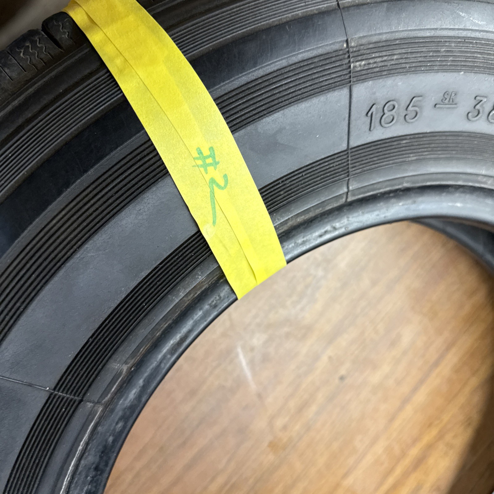 Michelin 185 – SR 380 / 185-15 X Made In France Tire #2 Triumph Jaguar MG ??