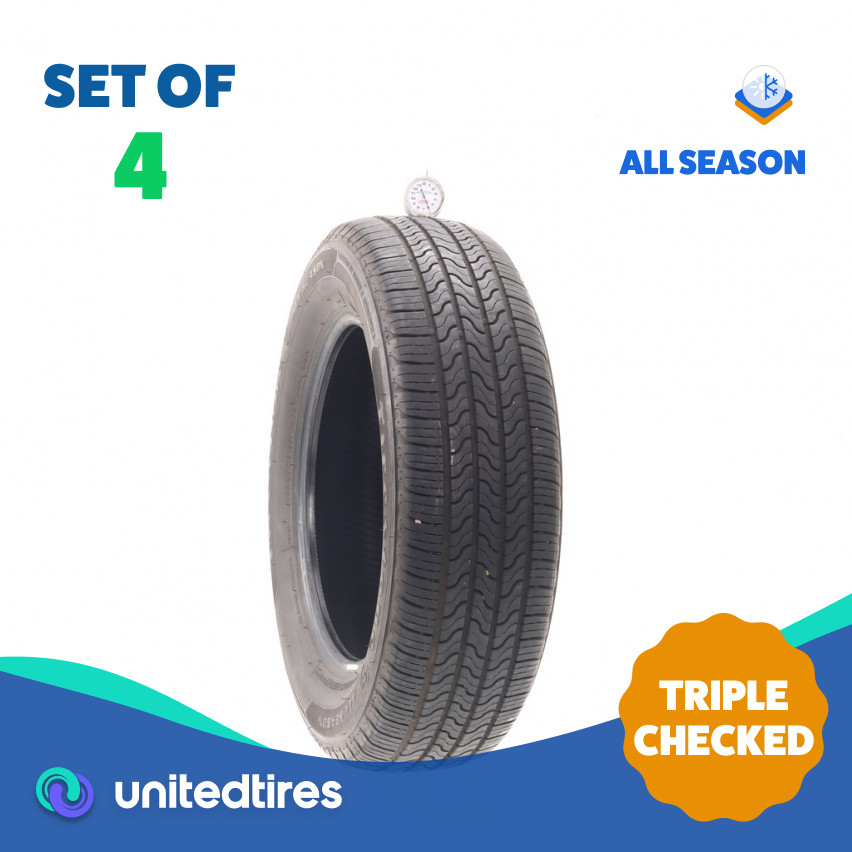 Set of (4) Used 205/65R16 Firestone All Season (Firestone) – 6-7.5/32 (17XSU)