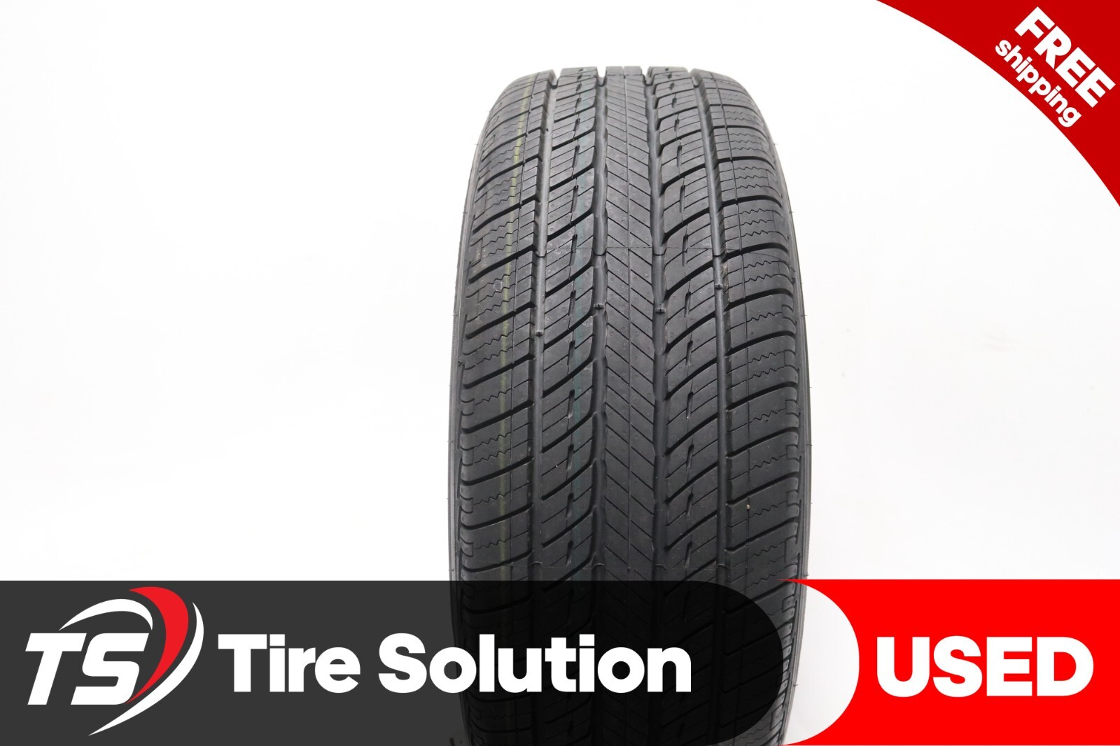 Set of 2 Used 215/55R18 Uniroyal Tiger Paw Touring A/S – 95H – 10.5-11/32