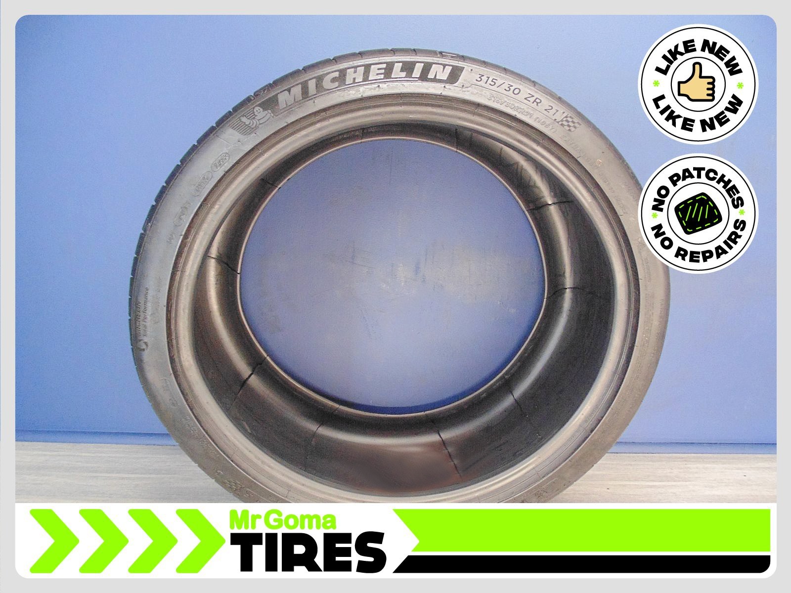 1 MICHELIN PILOT SPORT 4S MO1 XL 315/30ZR21 TIRE 8.9/32 TREAD NO PATCH 3153021