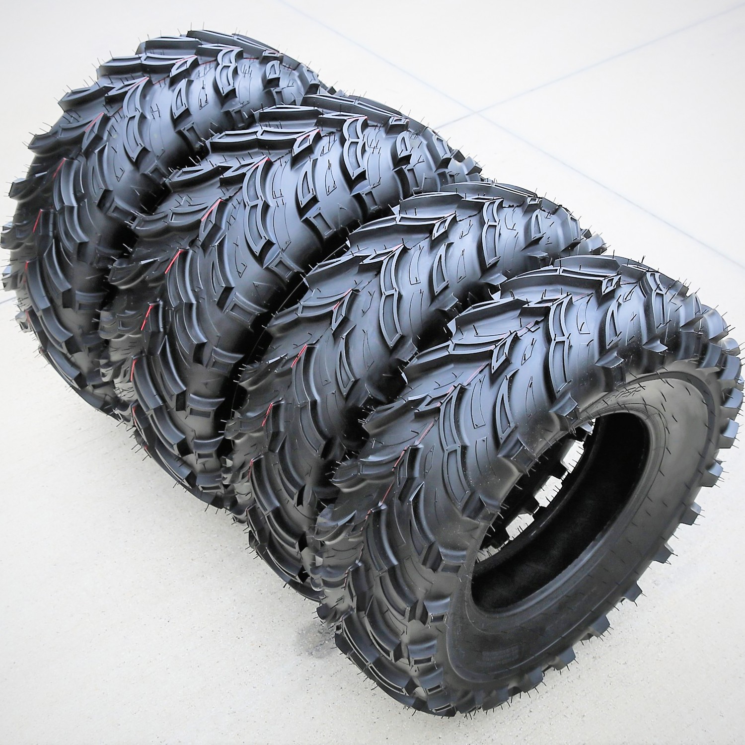 Tire 25×10.00-12 25×10-12 Forerunner Mars B MT M/T Mud ATV UTV 50F 6 Ply