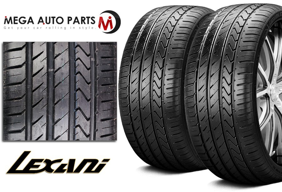 2 Lexani LX-TWENTY 225/45R18 95W XL All Season UHP High Performance Tires