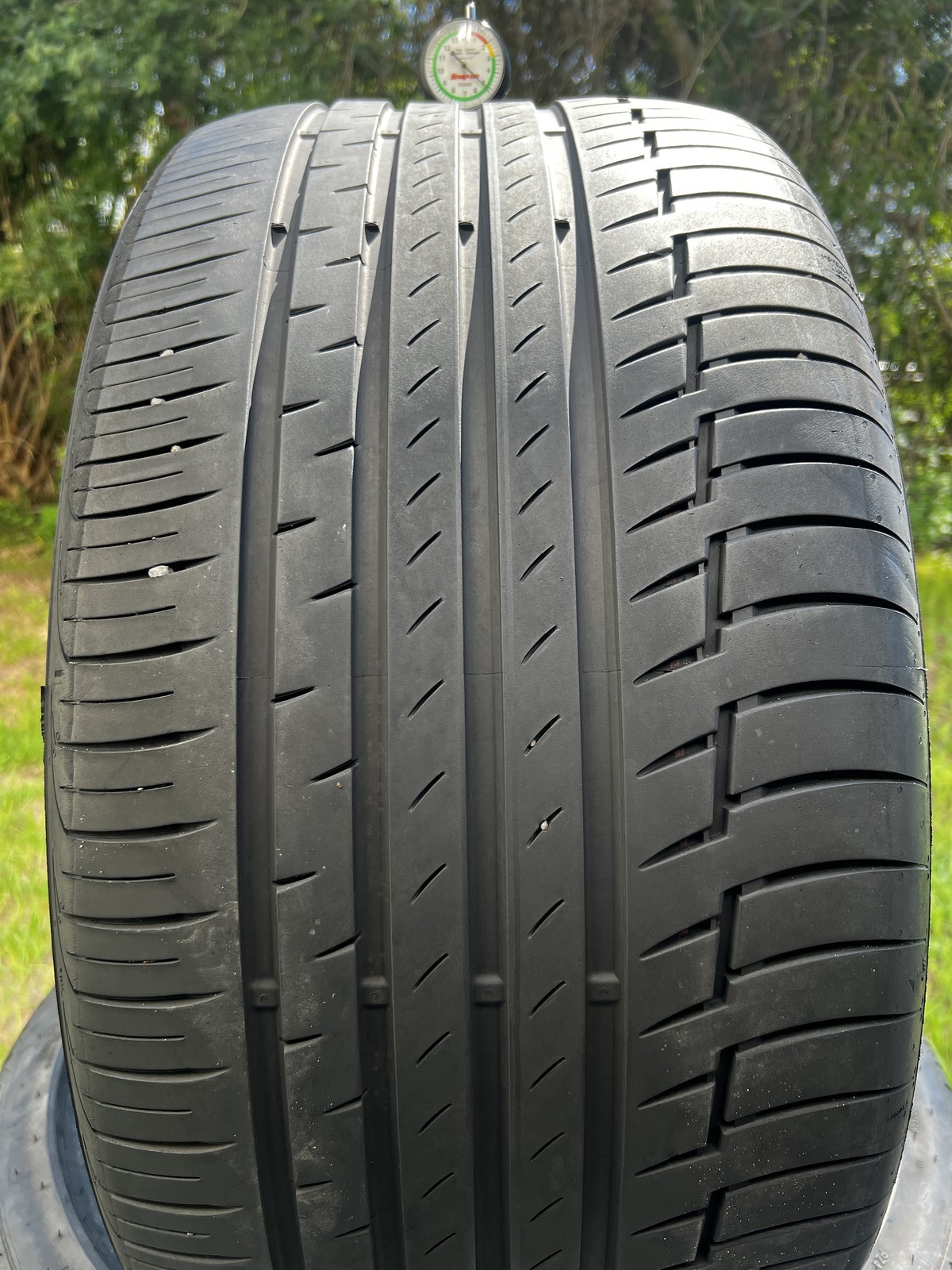 1 Tire Continental PremiumContact 6 SSR ★ BMW 315/35R22 111Y DOT.3124 5/32