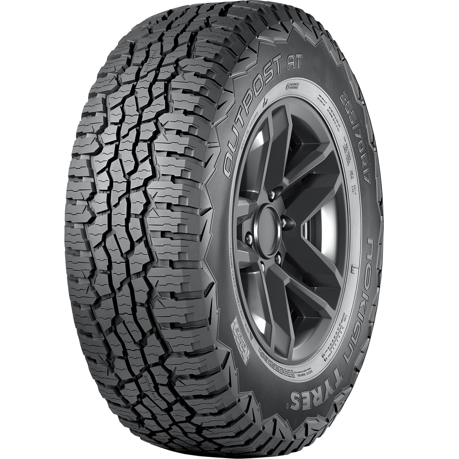 4 New Nokian Outpost At – 275x55r20 Tires 2755520 275 55 20