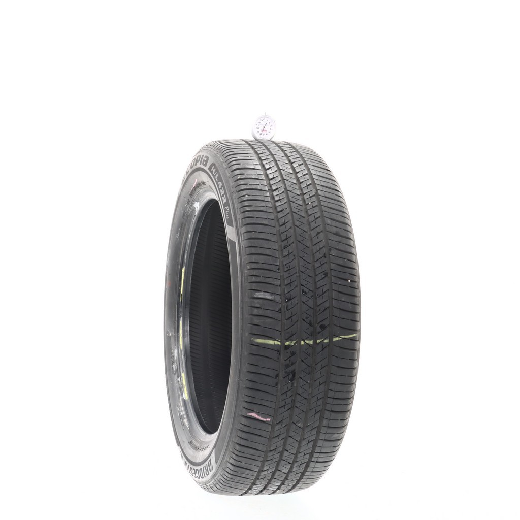 Set of (4) Used 225/55R18 Bridgestone Ecopia H/L 422 Plus 97H – 6-7.5/32