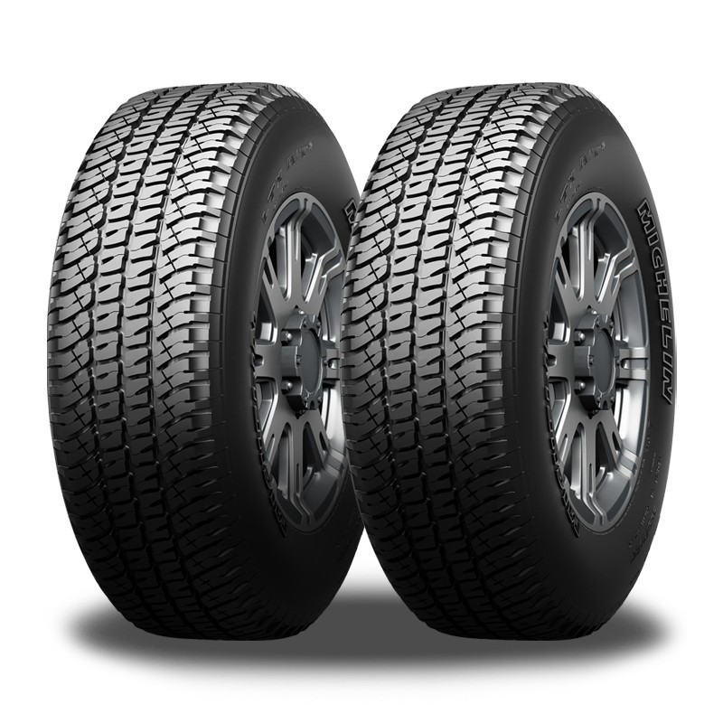 4 Michelin LTX A/T2 235/80R17 120R Tires, All Terrain, 60K MILE, Truck/SUV, New
