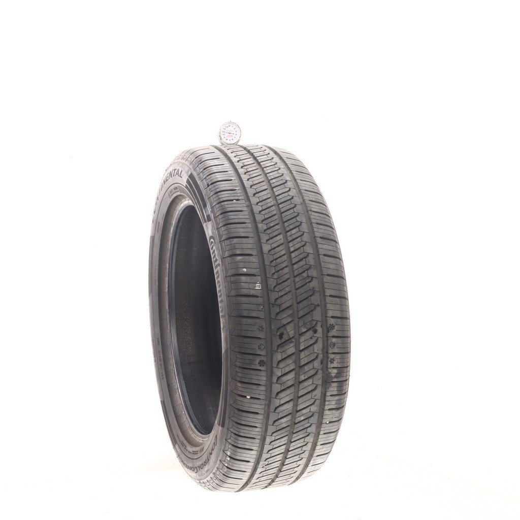 Set of (4) Used 235/55R19 Continental ControlContact Tour M A/S EV – 10-10.5/32