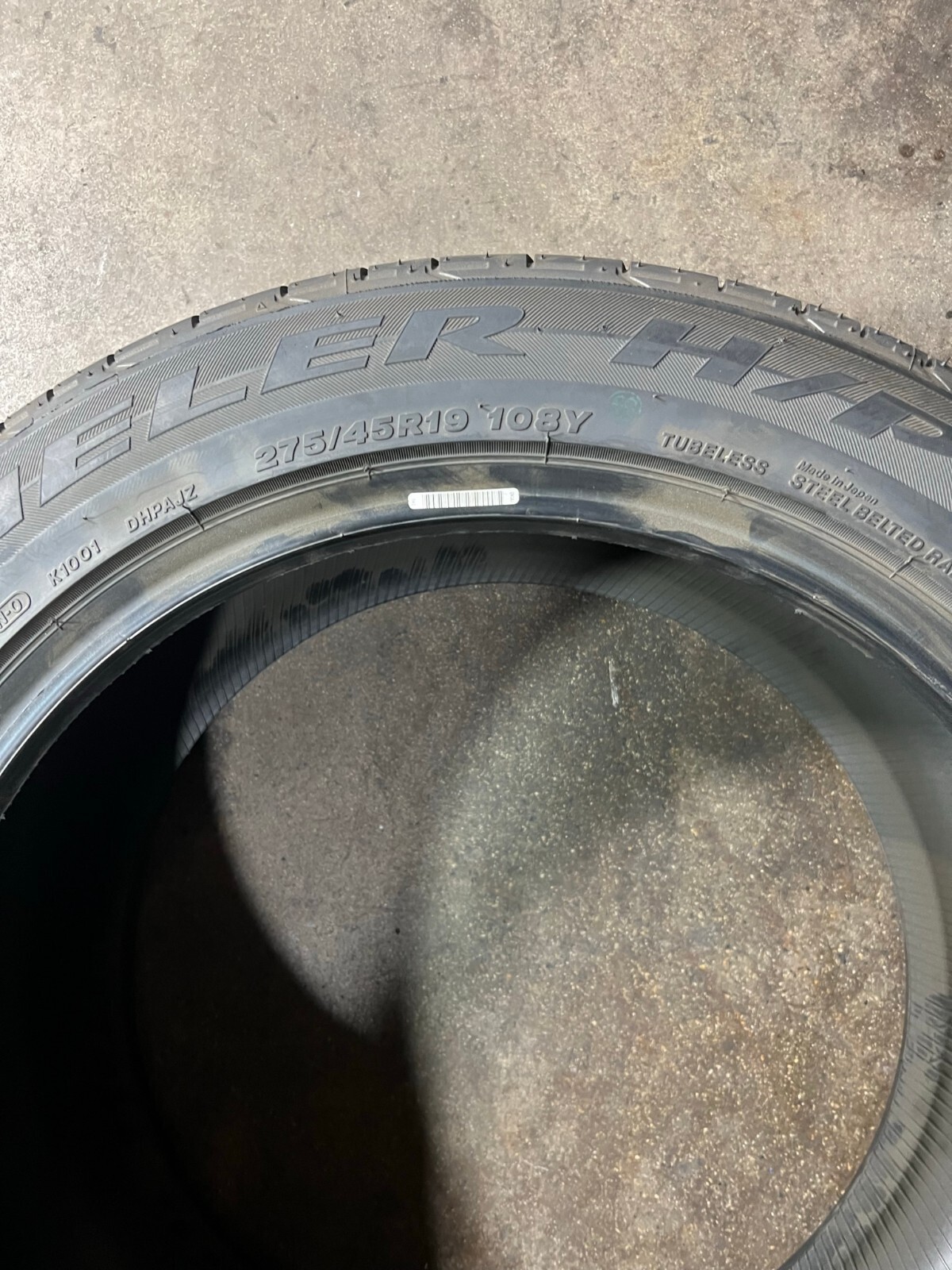 Set of 2 New 275/45R19 Bridgestone Dueler H/P Sport NO – 108Y – 11/32 New