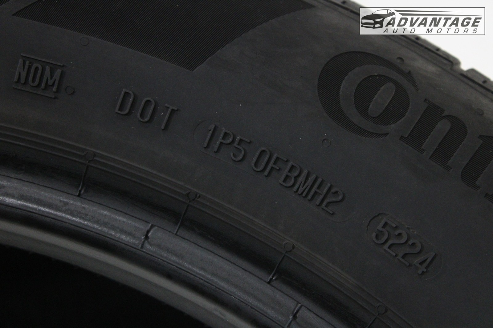 2025 CHEVROLET EQUINOX AWD WHEEL TIRE 235/55 R19 101H CONTINENTAL 7/32 NDS OEM