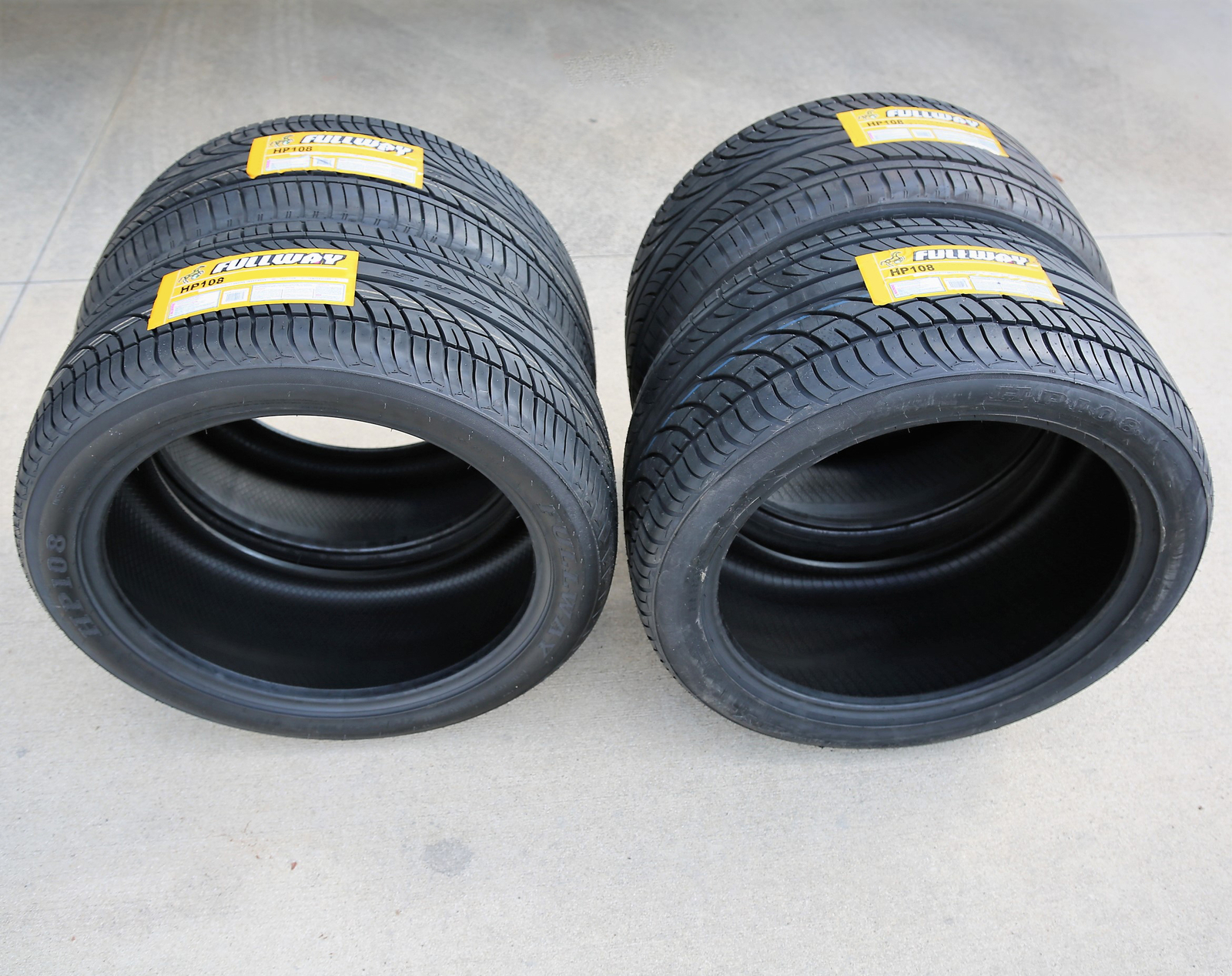 4 New Fullway HP108 2x 205/55R16 91V SL 2x 225/55R16 99V XL AS A/S Tires