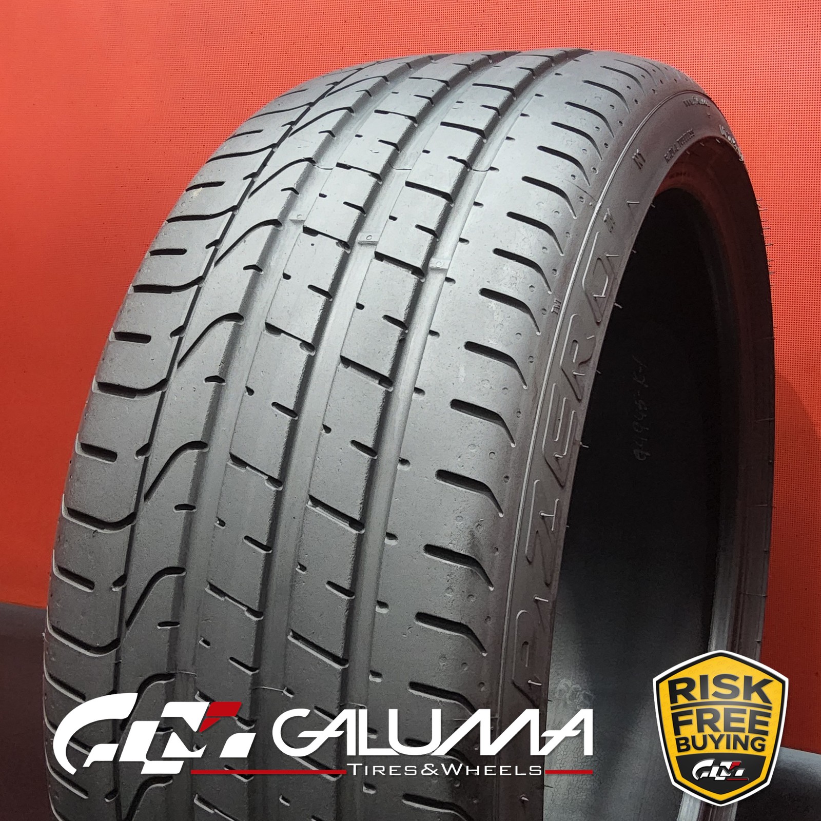 1 Tire Pirelli P Zero (N0) 245/35ZR20 245/35/20 2453520 91Y No Repairs #94945