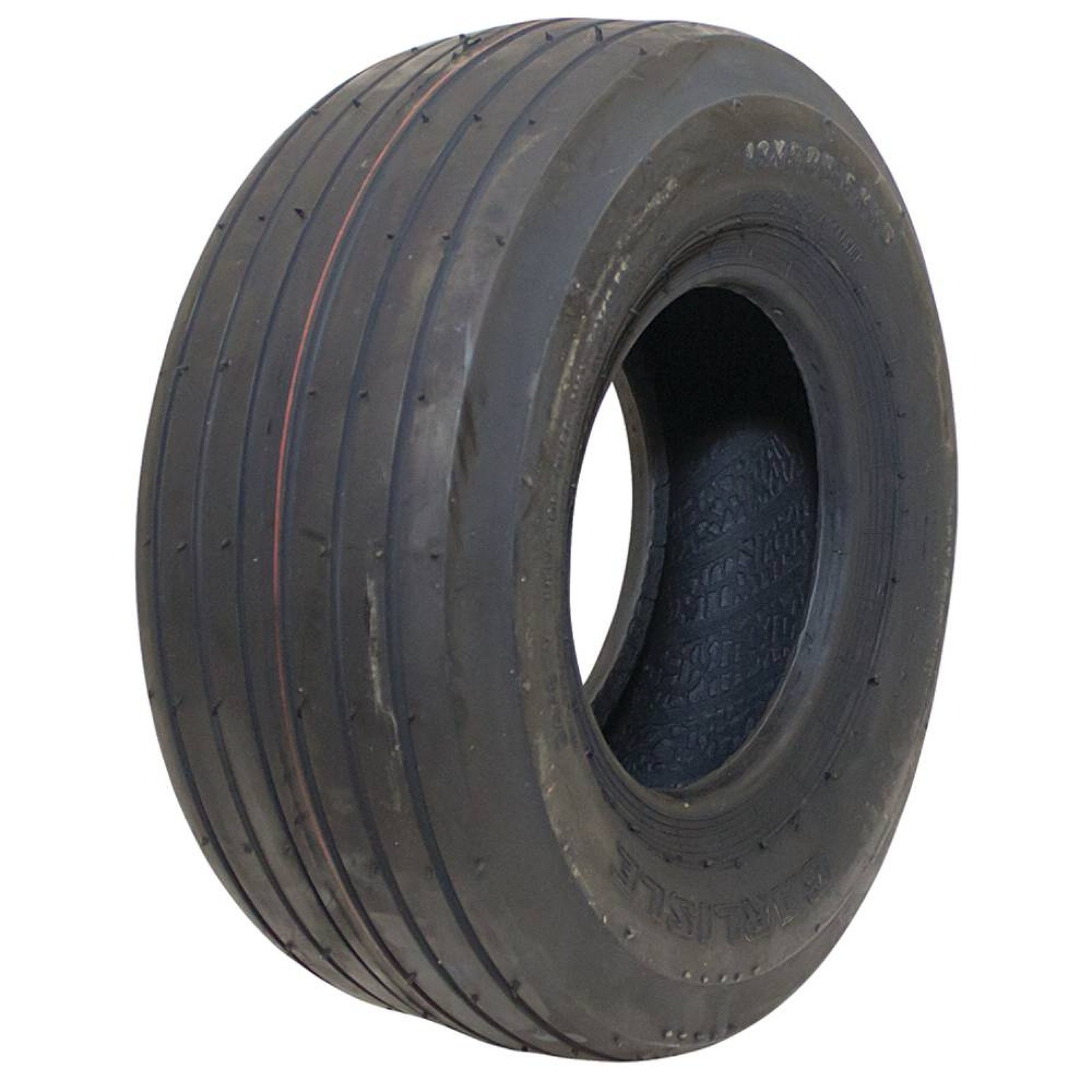 New Tire 13×5.00-6 Straight Rib 4-Ply Tubeless 440 lbs 40 PSI Carlisle