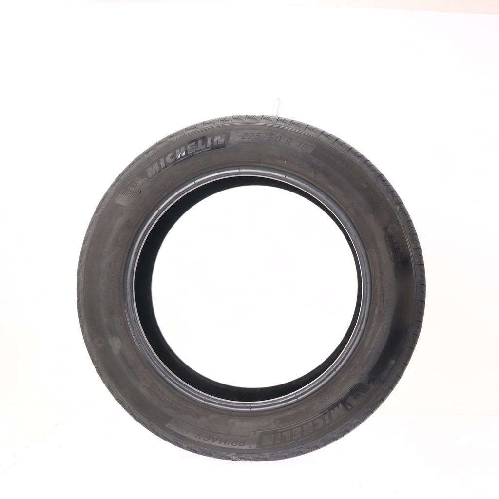 Set of (4) Used 225/60R18 Michelin Primacy A/S 100H – 6-7.5/32