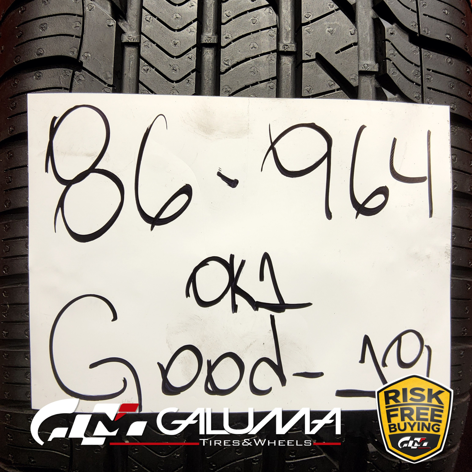 1 (One) Tire LikeNEW Goodyear Eagle Sport (AO) 235/50R19 235/50/19 2355019 86964
