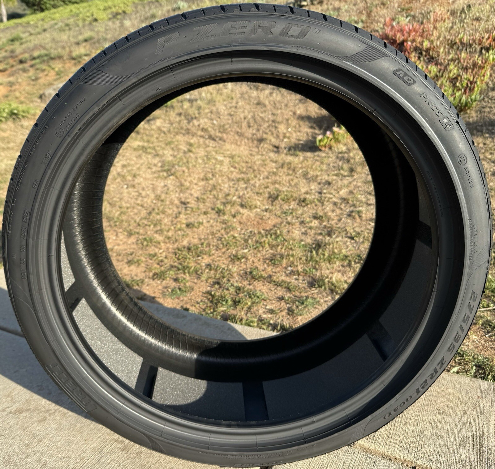 SET of TWO BRAND NEW 275/35ZR21 (103Y) Pirelli P Zero PZ4 Sport PNCS Foam Tires