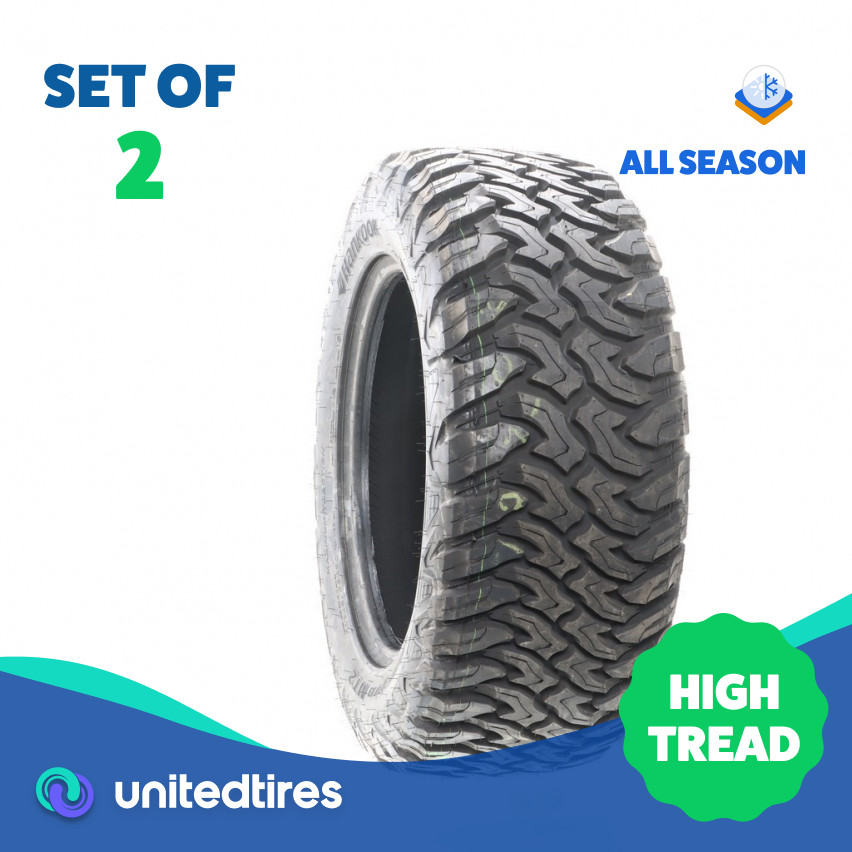 Set of (2) Driven Once LT 305/55R20 Hankook Dynapro MT2 121/118Q – 19/32