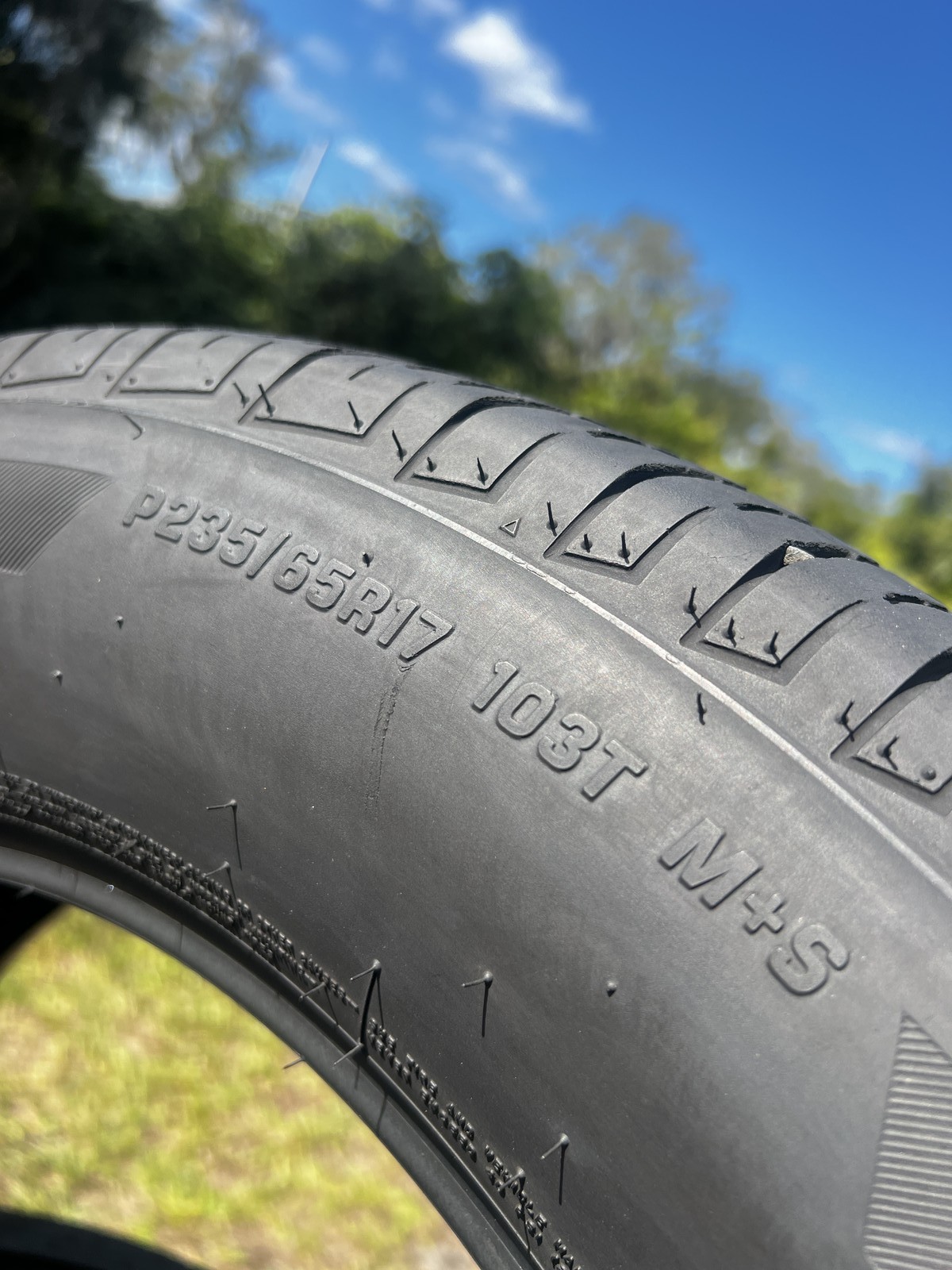 1 Tire Firestone FT140 235/65R17 103T DOT.2724 8/32 NO Patch