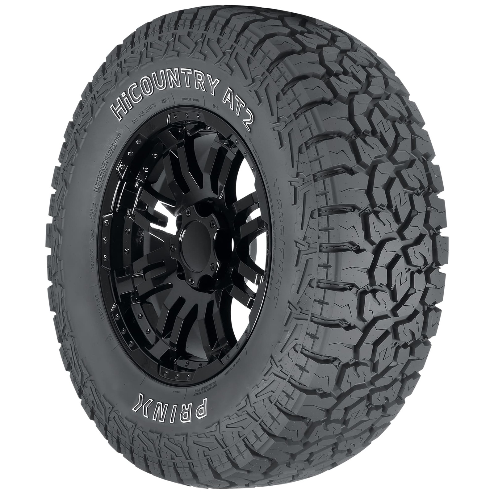 4 New Prinx Hicountry A/t2 – Lt33x12.50r20 Tires 33125020 33 12.50 20
