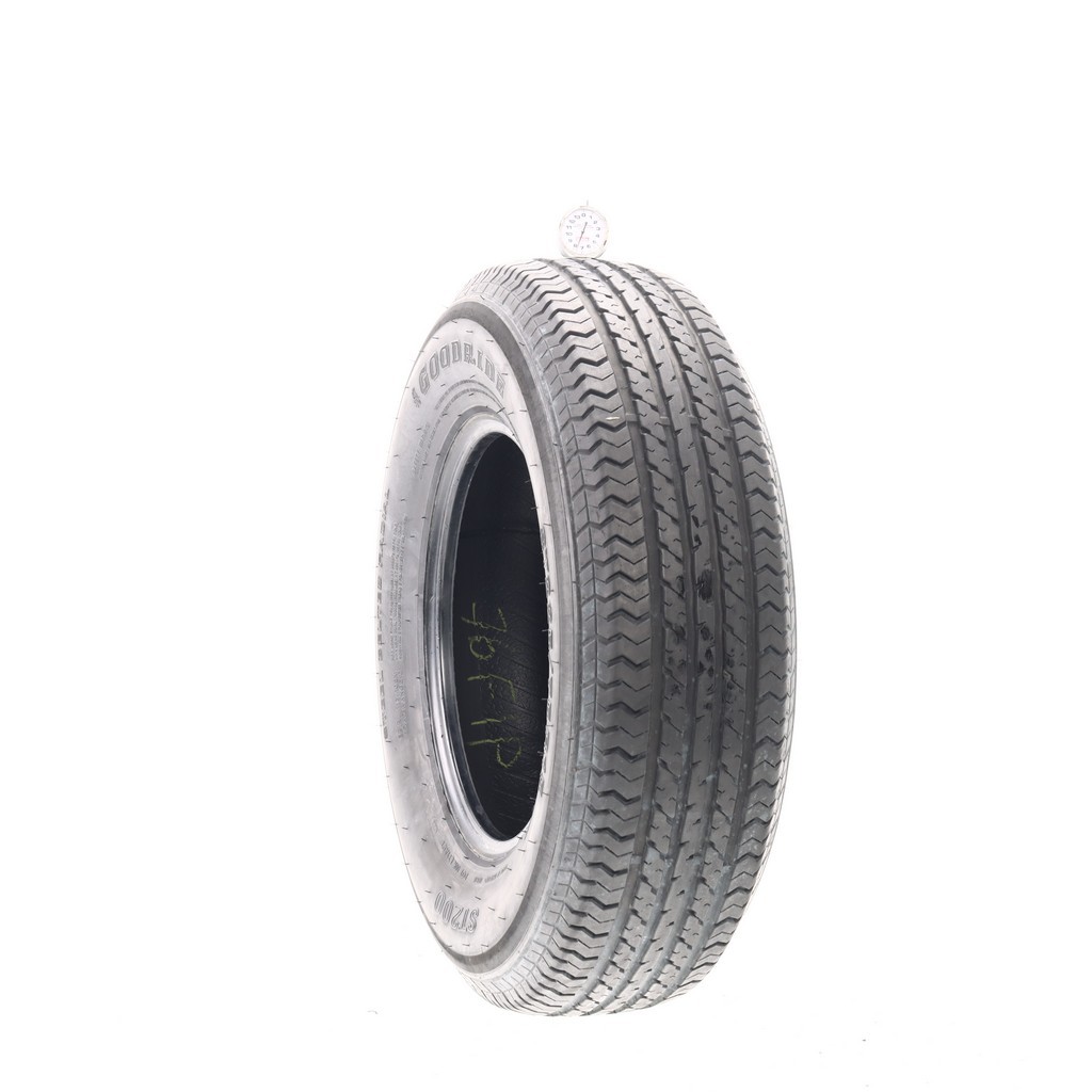 Set of (4) Used ST 225/75R15 Goodride ST200 113/108M – 7-8.5/32